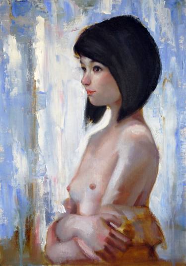 Print of Portraiture Erotic Paintings by Pitchanan Saayopoua