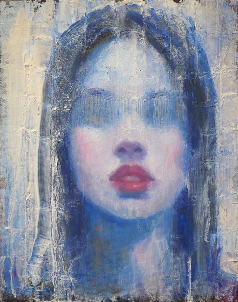 Ice blue Painting by Pitchanan Saayopoua | Saatchi Art