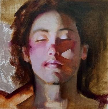 Original Fine Art Portrait Paintings by Pitchanan Saayopoua