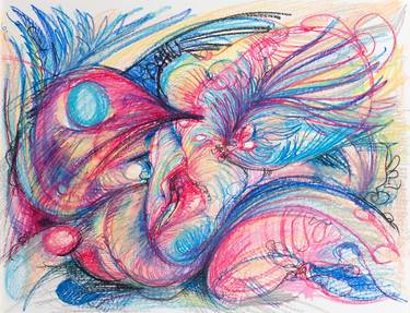 Original Expressionism Animal Drawings by Arnaud Gautron