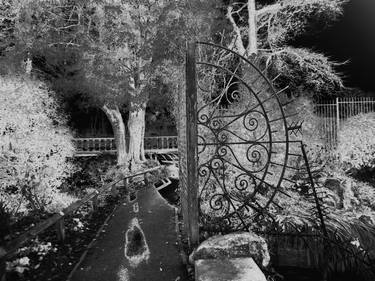 York House Gardens Gate - Solarised thumb