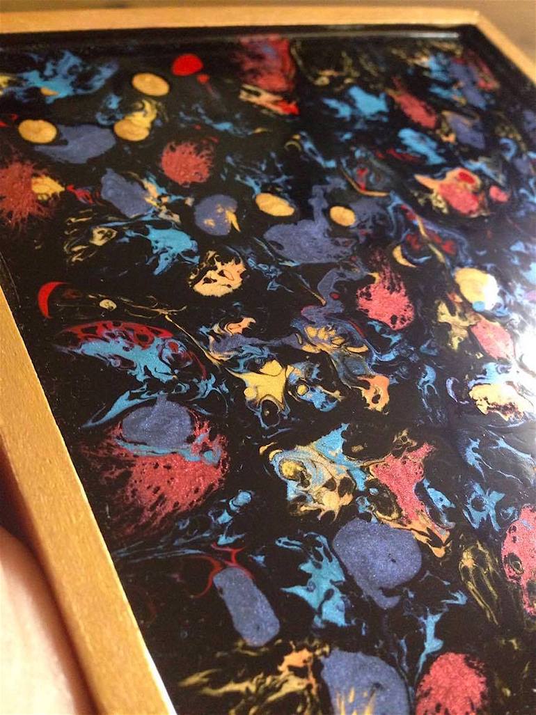Original Abstract Expressionism Abstract Painting by Anne Forest