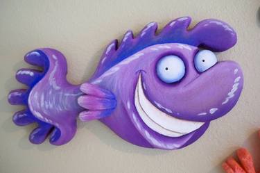 Purple fish thumb
