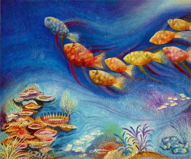 Original Nature Paintings by Hemu Aggarwal