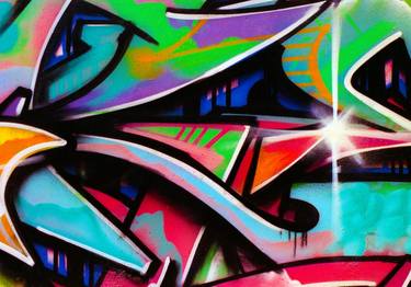 Print of Abstract Graffiti Photography by Stephen Charles