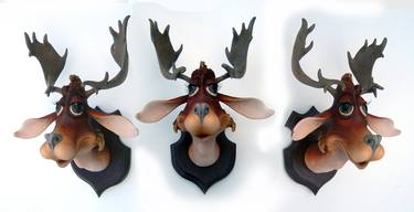 Original Pop Art Animal Sculpture by Carl Turner