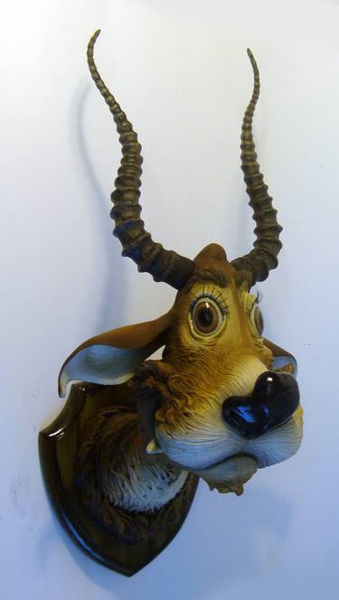 Original Pop Art Animal Sculpture by Carl Turner