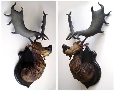 Original Animal Sculpture by Carl Turner