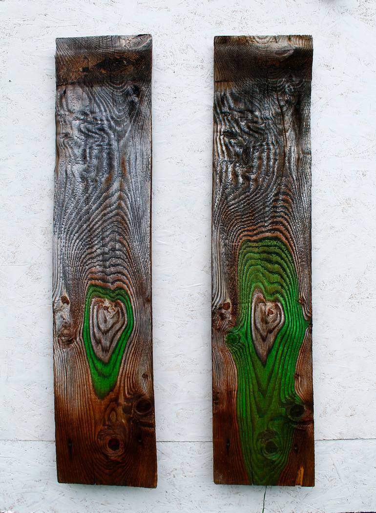 Original Abstract Nature Sculpture by Ionel Mihai