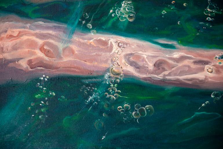 Original Figurative Water Painting by Amy Devlin