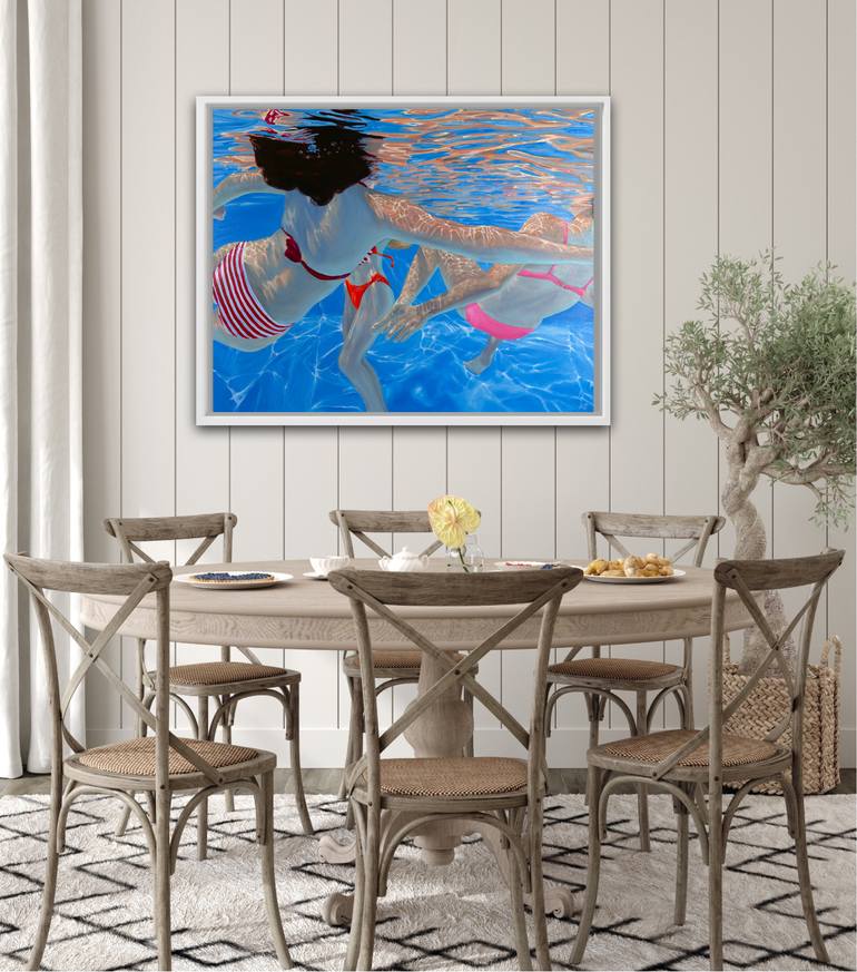 Original Figurative Water Painting by Amy Devlin
