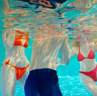 Original Contemporary Body Paintings by Amy Devlin