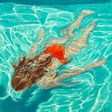 Original Realism Water Paintings by Amy Devlin
