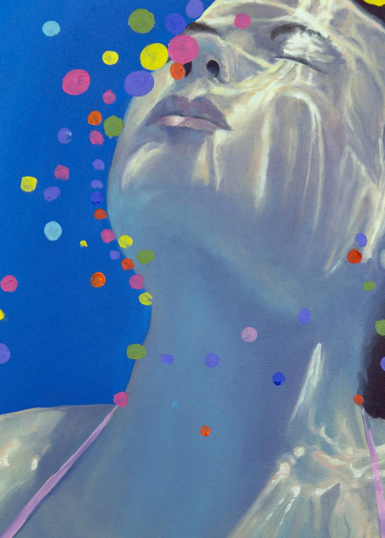 Original Photorealism Water Painting by Amy Devlin