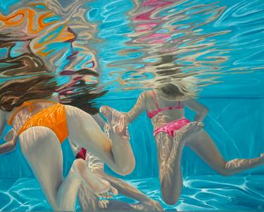 Original Photorealism People Paintings by Amy Devlin