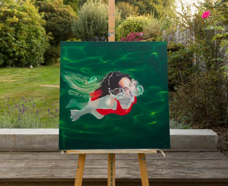 Original Figurative People Painting by Amy Devlin