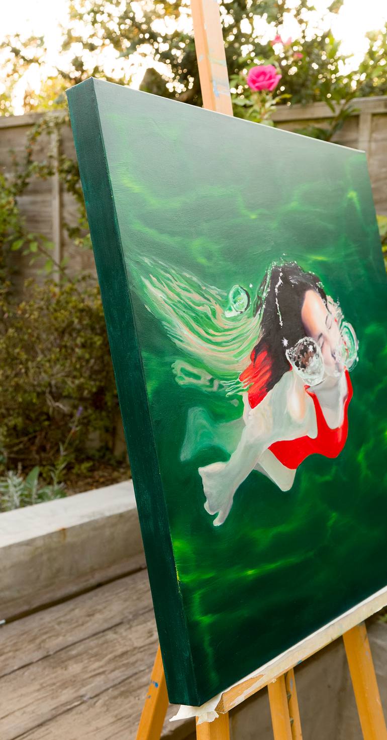 Original Figurative People Painting by Amy Devlin