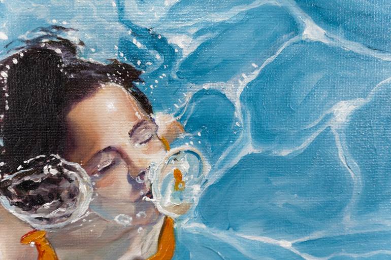 Original Realism Water Painting by Amy Devlin