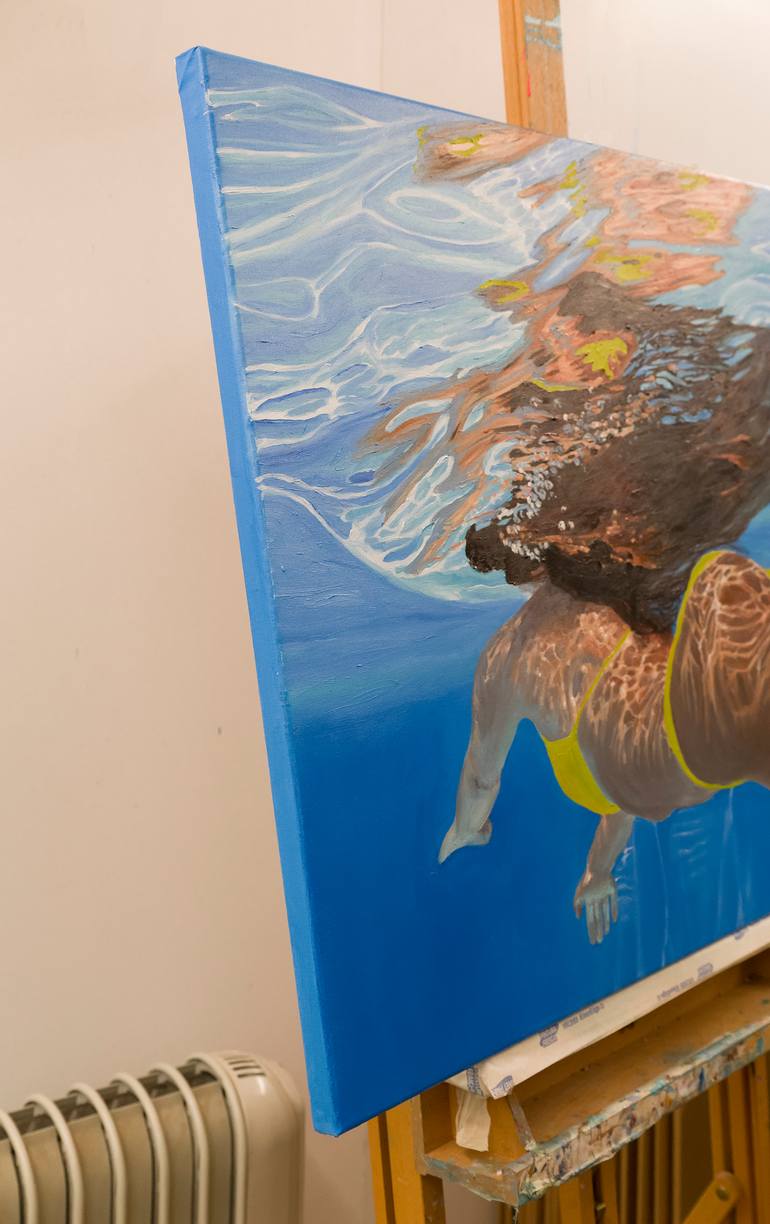 Original Contemporary Body Painting by Amy Devlin