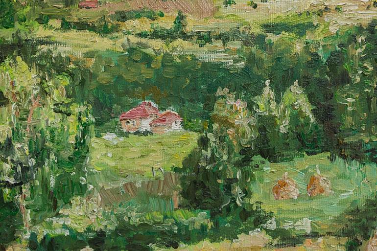 Original Landscape Painting by Louise Tănasă
