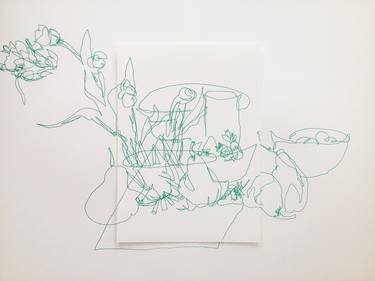 Still Life (continuous line, green) thumb