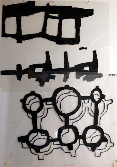 Original Abstract Drawing by Max Elzholz