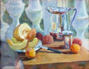 Original Impressionism Still Life Paintings by Artem Brazhnik