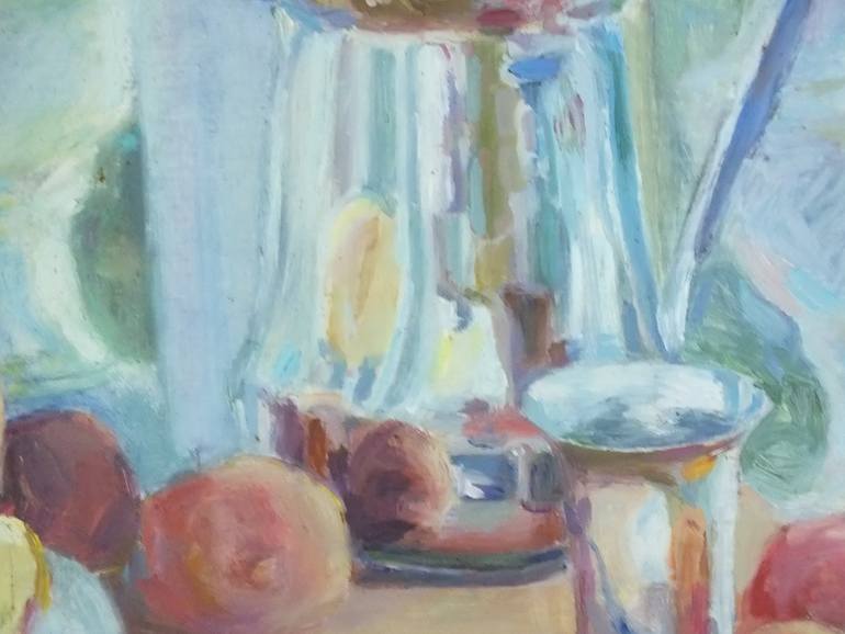 Original Expressionism Still Life Painting by Artem Brazhnik