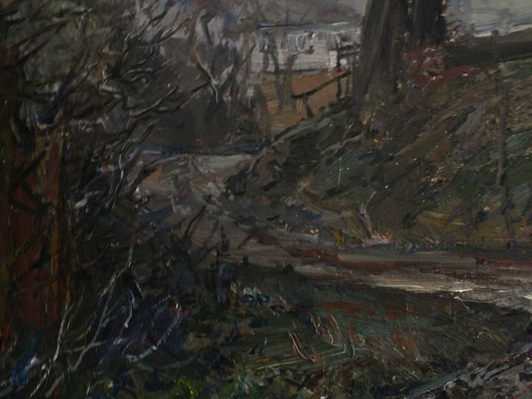 Original Impressionism Landscape Painting by Artem Brazhnik