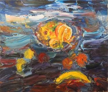 Print of Abstract Expressionism Still Life Paintings by Artem Brazhnik