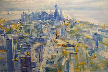 Print of Impressionism Cities Paintings by Artem Brazhnik