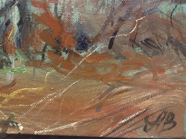 Original Expressionism Landscape Painting by Artem Brazhnik