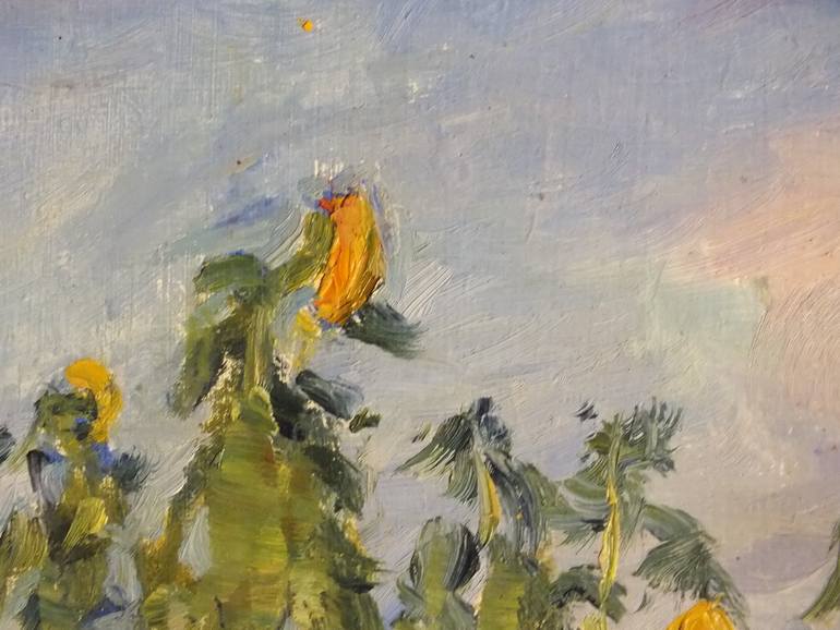 Original Expressionism Landscape Painting by Artem Brazhnik