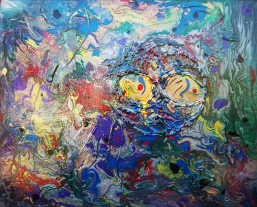 Original Abstract Paintings by Lisa Brugger