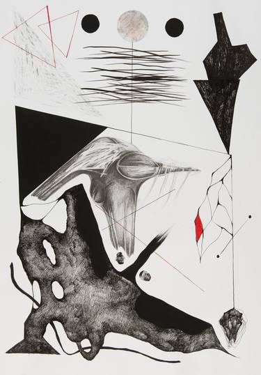 Print of Abstract Drawings by Danica Tesic