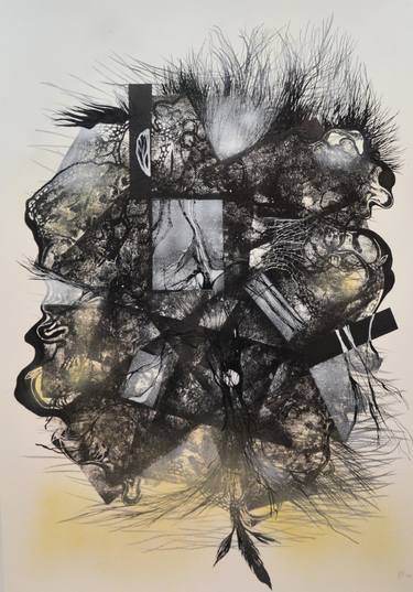 Print of Abstract Botanic Drawings by Danica Tesic
