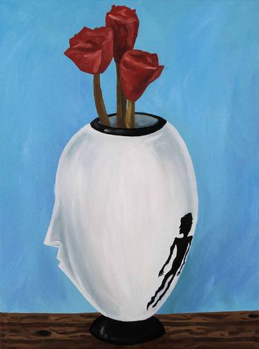 Original Surrealism Still Life Paintings by kitty Faingold