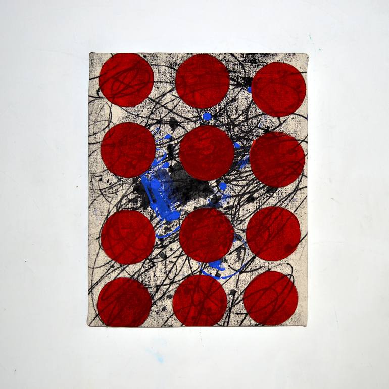 Original Abstract Expressionism Abstract Painting by Pava Wülfert