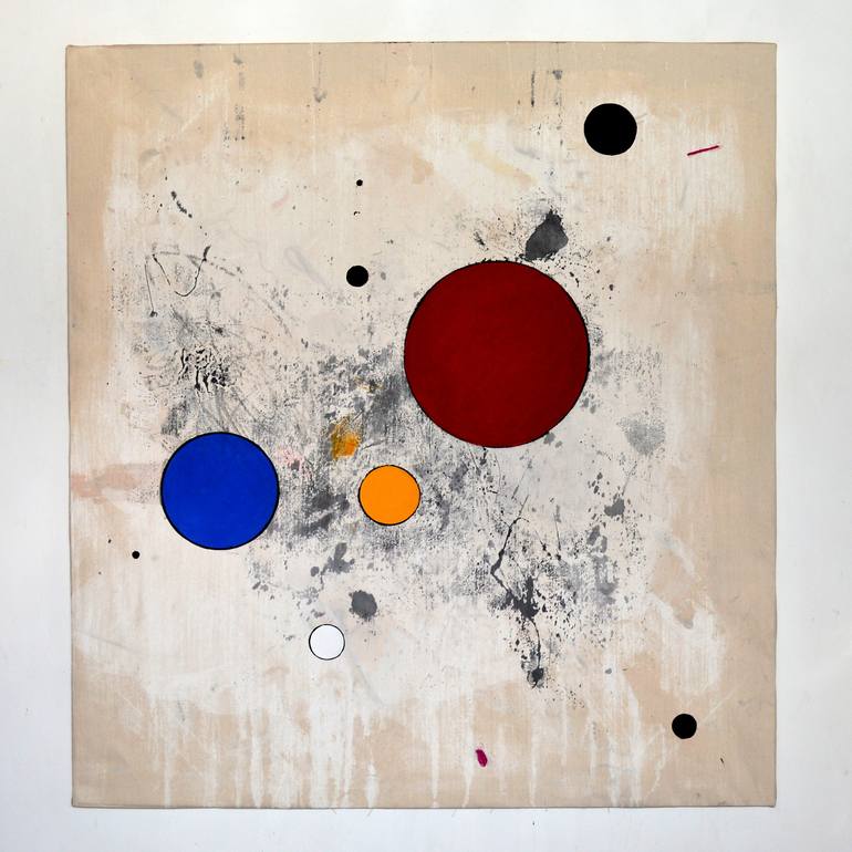 Original Conceptual Abstract Painting by Pava Wülfert
