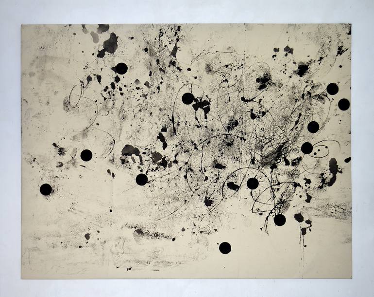 Original Abstract Painting by Pava Wülfert