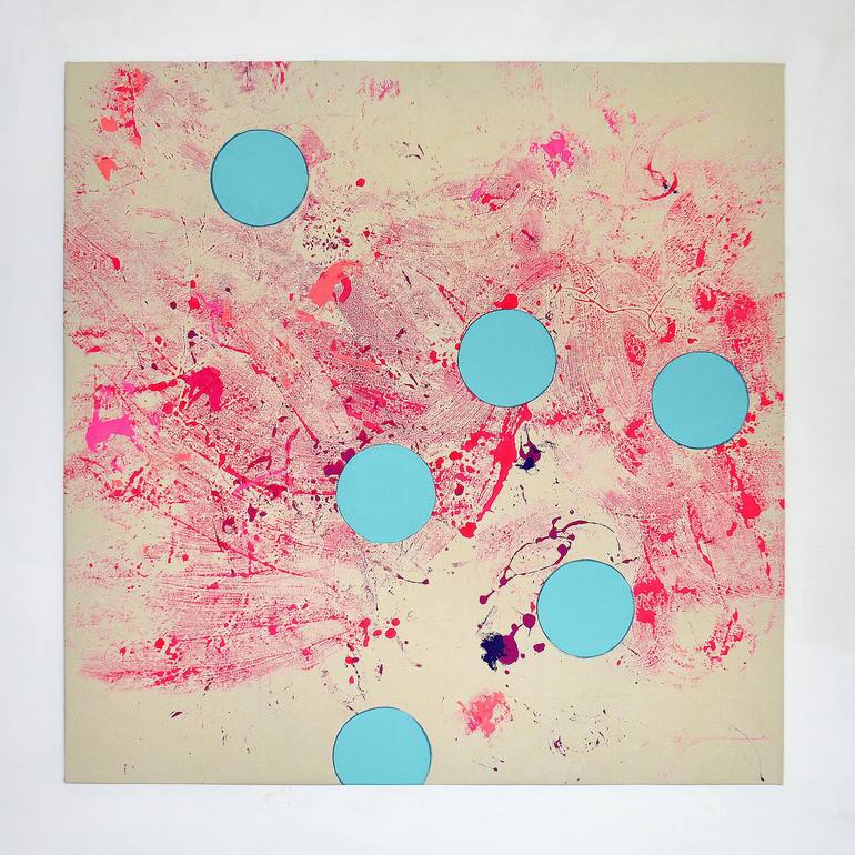 Original Abstract Painting by Pava Wülfert