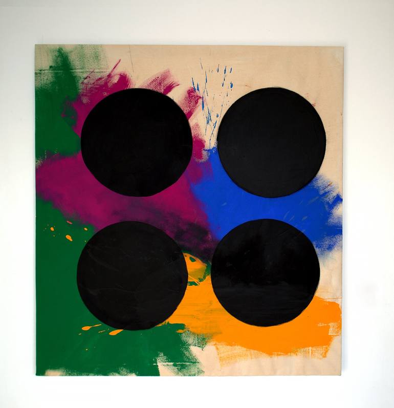 Original Abstract Painting by Pava Wülfert