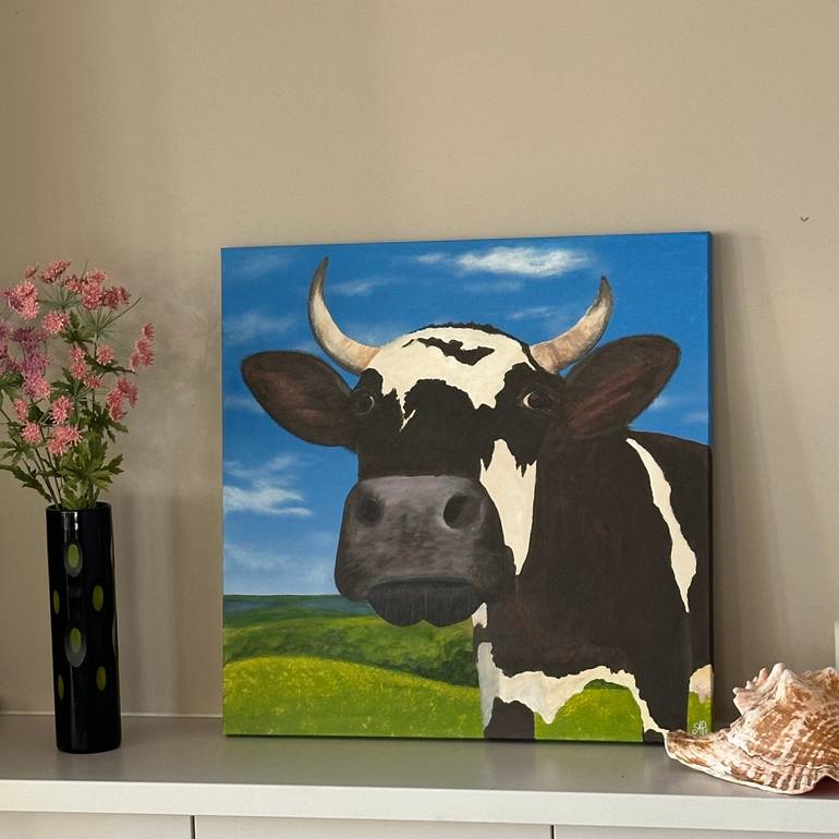 Original Realism Animal Painting by Amogh Katyayan