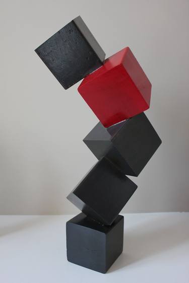 Original Abstract Expressionism Abstract Sculpture by Amogh Katyayan