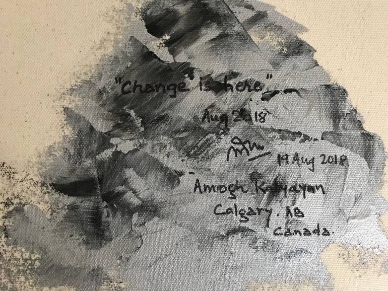 Original Abstract Expressionism Abstract Painting by Amogh Katyayan