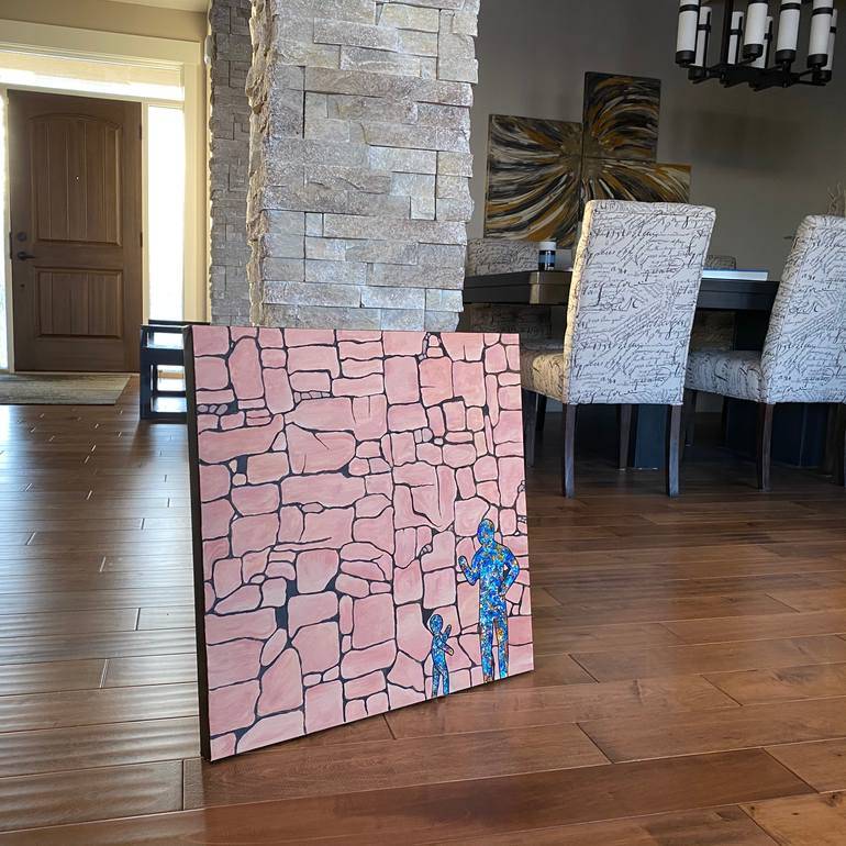 Original Abstract Expressionism Abstract Painting by Amogh Katyayan