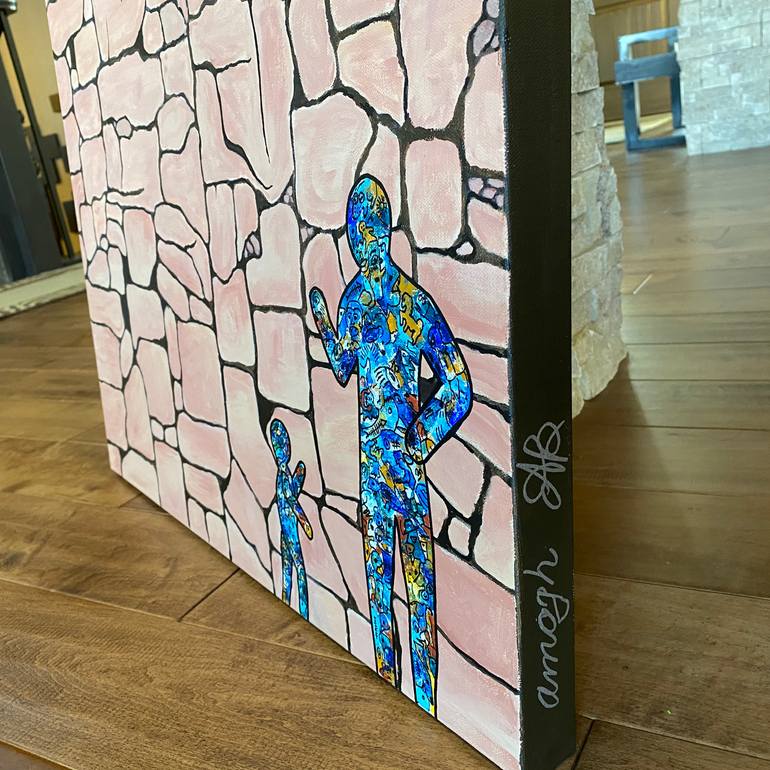 Original Abstract Expressionism Abstract Painting by Amogh Katyayan