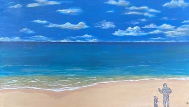 Print of Beach Paintings by Amogh Katyayan