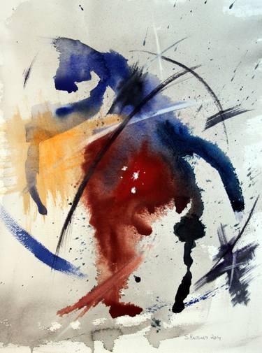 Print of Abstract Paintings by Sami Halttunen