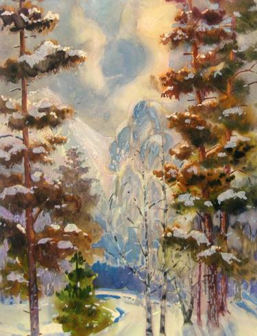 Original Seasons Painting by Jacob Batt